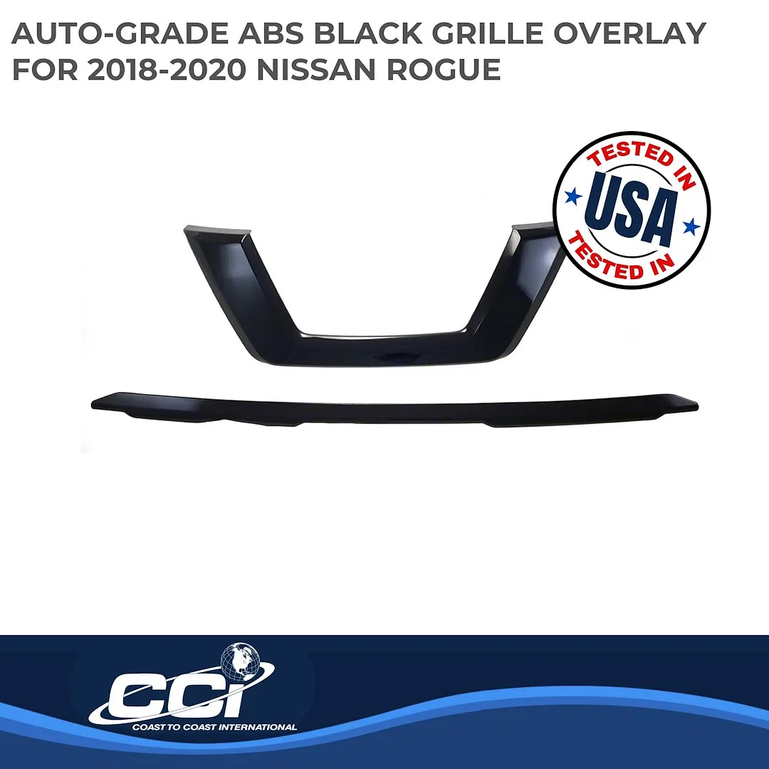 ABS6491B – COAST2COAST Grille Insert, Overlay With Bumper Insert Black ABS Plastic - view 2